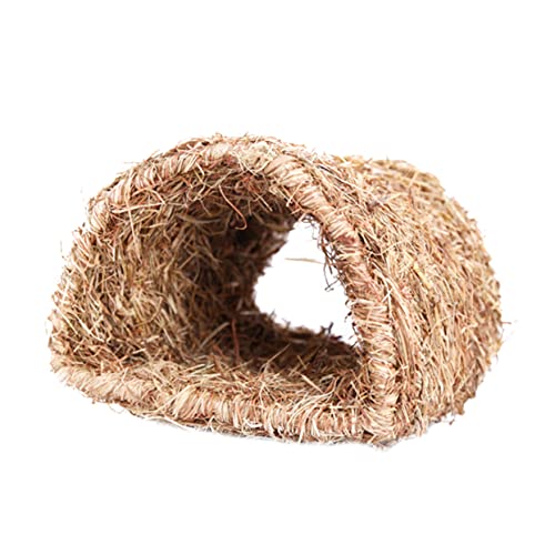 BESTonZON Kreatives Kaninchen Tunnelspielzeug aus Natürlichem Heu Haustier Nest für Kleintiere Spaß und Beschäftigung für Kaninchen Hamster und Mäuse BESTonZON Kreatives Kaninchen Tunnelspielzeug aus Natürlichem Heu Haustier Nest für Kleintiere Spaß und Beschäftigung für Kaninchen Hamster und Mäuse von BESTonZON