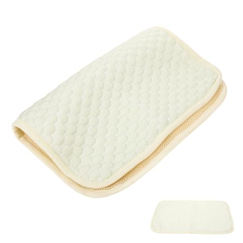 BESTonZON Kühlmatte für Katzen und Kleine Haustiere Atmungsaktive Sommerunterlage Tragbar Reinigen Einsetzbar für Drinnen und Draußen Limonen BESTonZON Kühlmatte für Katzen und Kleine Haustiere Atmungsaktive Sommerunterlage Tragbar Reinigen Einsetzbar für Drinnen und Draußen Limonen von BESTonZON