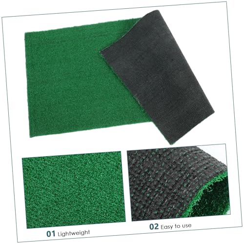 BESTonZON Künstliche Rasenteppich Matte Simulation für Reptilien und Schildkröten Basking Ramp Outdoor Indoor Vielseitig Langlebig Leicht Tragbar von BESTonZON