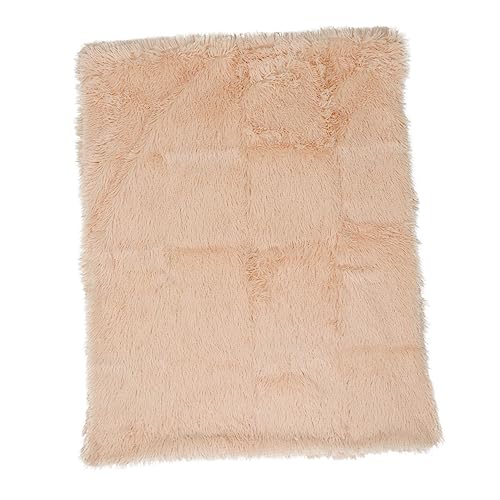 BESTonZON Warmes Langhaariges Plüsch-hundebett Für Katzen Und Hunde Tragbare Schlafmatte Für Haustiere Für Hause Gemütliche Kuscheldecke von BESTonZON