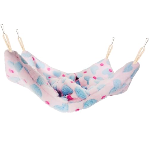 BESTonZON Kuschelhängematte für Hamster Chinchillas und Meerschweinchen Plüschbett für Kleine Haustiere Entspannen und Schlafen Geschenkidee für Tierfreunde BESTonZON Kuschelhängematte für Hamster Chinchillas und Meerschweinchen Plüschbett für Kleine Haustiere Entspannen und Schlafen Geschenkidee für Tierfreunde von BESTonZON