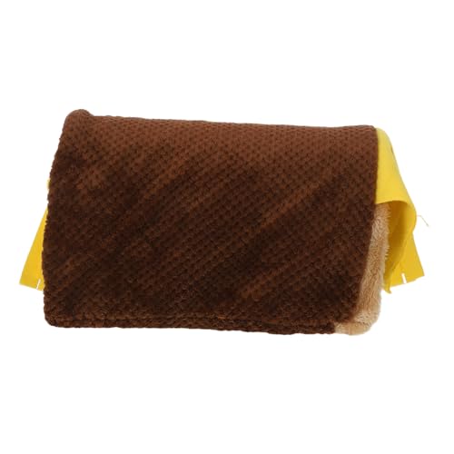 BESTonZON Kuscheliges Kleintier-Nest mit Plüsch Wärmeisolierender Chinchilla-höhle und Meerschweinchen-Tunnel Vielseitig als Schlafplatz Spiel Ruhebereich für Kleine Haustiere Wie Hamster BESTonZON Kuscheliges Kleintier-Nest mit Plüsch Wärmeisolierender Chinchilla-höhle und Meerschweinchen-Tunnel Vielseitig als Schlafplatz Spiel Ruhebereich für Kleine Haustiere Wie Hamster von BESTonZON