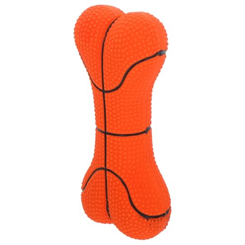 BESTonZON Latex-Knochenspielzeug kauspielzeug kleines quietschendes Hundespielzeug Quietschende Spielsachen für Hunde Quietschendes Knochenspielzeug Haustier-Latexspielzeug Emulsion von BESTonZON