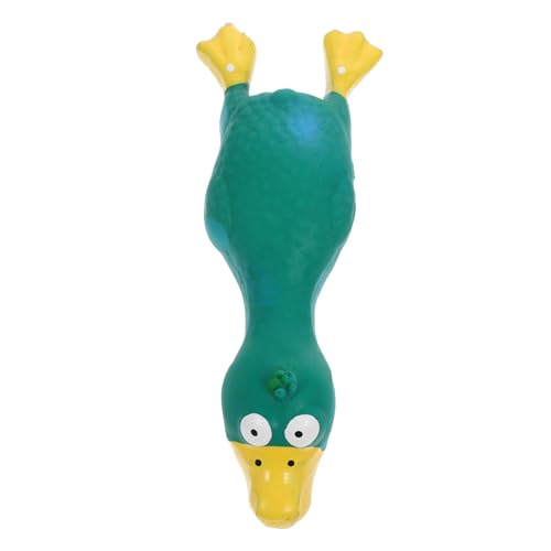 BESTonZON Latex Ventilspielzeug Hühner Quietschspielzeug Für Welpen Latex Hundespielzeug Quietsch Kauspielzeug Für Hunde Interaktives Hundespielzeug Knochenförmiges von BESTonZON