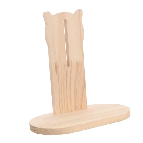 BESTonZON Laufrad für Hamster Rad klein Haustier Hamsterrad mit Ständer Radständer Leise Hamster hamsterspielzeug Hamster Exercise Stand Radstand Halter für radaufbewahrung hölzern von BESTonZON