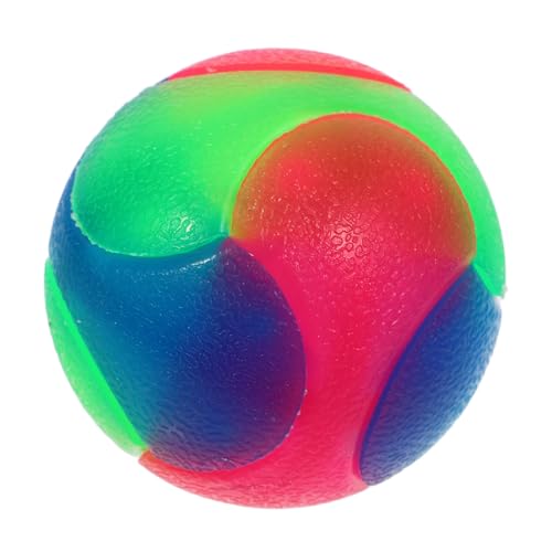 BESTonZON Leuchtender Spielzeugball Interaktives Hundespielzeug gegen Langeweile Hunde quietschender Ball Im Dunkeln leuchtende Tennisbälle für Hunde Hund Bereicherung Gummi BESTonZON Leuchtender Spielzeugball Interaktives Hundespielzeug gegen Langeweile Hunde quietschender Ball Im Dunkeln leuchtende Tennisbälle für Hunde Hund Bereicherung Gummi von BESTonZON