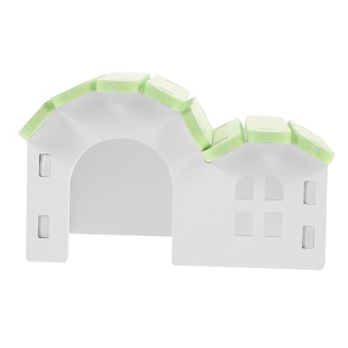BESTonZON Meerschweinchen Versteckhaus Kleintier Labyrinth Hamster Hütte aus Robustem PVC Farbenfroh Sicheres Spielzeug für Hamster und Kleine Nager von BESTonZON