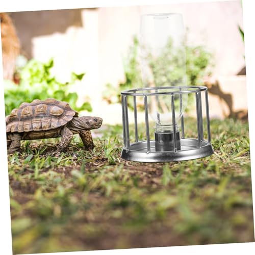 BESTonZON Mini Edelstahl Wassernapf für Reptilien und Schildkröten Langlebiger Wasserspender Multifunktionale Trinkschale für Terrarien Praktisches Futter Wassernapf Zubehör BESTonZON Mini Edelstahl Wassernapf für Reptilien und Schildkröten Langlebiger Wasserspender Multifunktionale Trinkschale für Terrarien Praktisches Futter Wassernapf Zubehör von BESTonZON