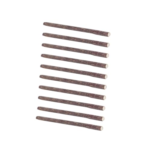 BESTonZON Natürlicher Katzenminze Molar Stick aus Holz Zahnreinigender Kaustick für Katzen Stresslinderndes Katzenspielzeug zur Zahnpflege und Frischem Langlebiger Kaustab für Zuhause und von BESTonZON
