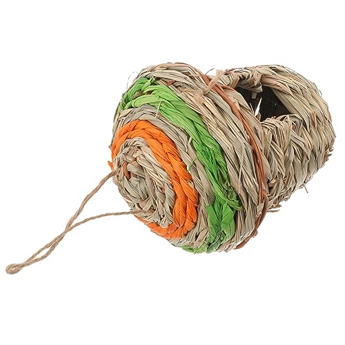 BESTonZON Natürliches Handgewebtes Vogelhaus Für Garten Hängendes Nest Aus Sicherem Material Für Gartenvogelversorgung Und Vogelzucht Rustikales Design BESTonZON Natürliches Handgewebtes Vogelhaus Für Garten Hängendes Nest Aus Sicherem Material Für Gartenvogelversorgung Und Vogelzucht Rustikales Design von BESTonZON