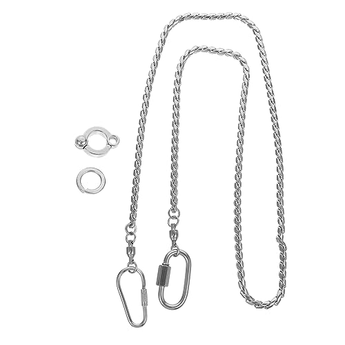 BESTonZON Papagei Fußkette aus Verstellbare Ankle Ring für Vögel Sicheres Zubehör für Nymphensittiche und Andere Haustierpapageien Langlebige und Konstruktion für Training Bewegungsfreiheit BESTonZON Papagei Fußkette aus Verstellbare Ankle Ring für Vögel Sicheres Zubehör für Nymphensittiche und Andere Haustierpapageien Langlebige und Konstruktion für Training Bewegungsfreiheit von BESTonZON