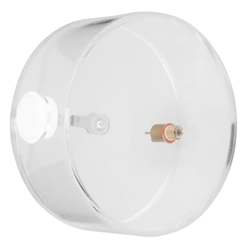 BESTonZON Papageien Wasserspender Für Vogelkäfige Transparenter Trinkautomat Auslaufsicher Reinigen Für Sittiche Tauben Und Andere von BESTonZON