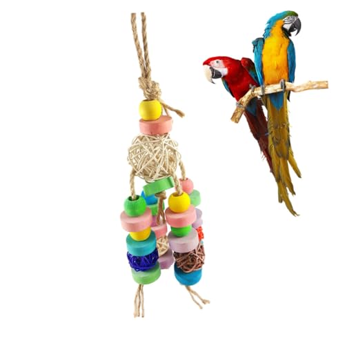 BESTonZON Papageienspielzeug Kauspielzeug Bunt aus Umweltfreundlichem Material Sicher für Vögel Fördert Klettern und Beschäftigung Geeignet für Wellensittiche Nymphensittiche BESTonZON Papageienspielzeug Kauspielzeug Bunt aus Umweltfreundlichem Material Sicher für Vögel Fördert Klettern und Beschäftigung Geeignet für Wellensittiche Nymphensittiche von BESTonZON