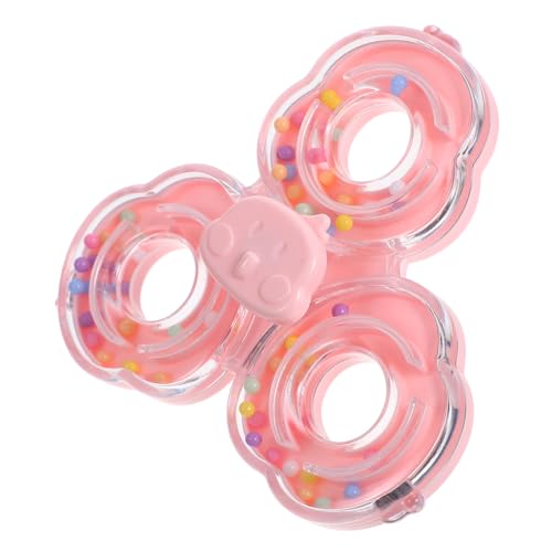 BESTonZON Papagei Spielzeug Rotierendes Kauspielzeug Aus Strapazierfähigem Abs Und Edelstahl Für Nymphensittiche Sittiche Wellensittiche Und Andere Kleine Vögel Vogelkäfigspielzeug von BESTonZON