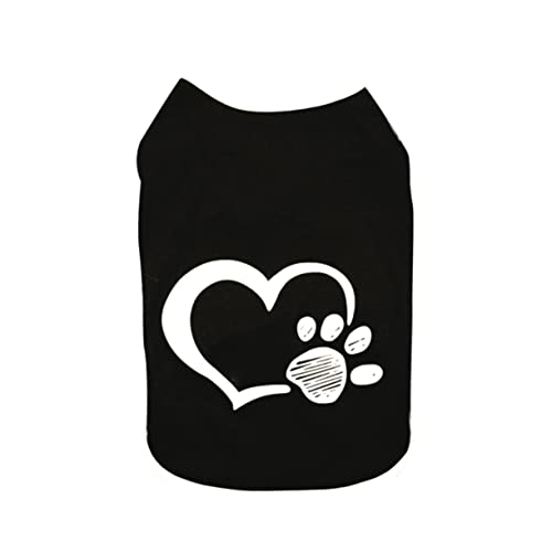 BESTonZON Party-Hundetuch hundepullover hundepulli hundekleidung Haustierbekleidung Hundebekleidungshersteller Hund für kleine Hunde Weste Fänger Haustierkleidung Haustier Sommerkostüm Black von BESTonZON