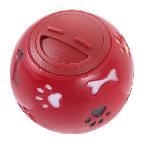 BESTonZON Pet Leakage Ball für Klein Rot mit Duft für Spielspaß Fördert und Kauspielvergnügen zu Reinigen Wasserablauf BESTonZON Pet Leakage Ball für Klein Rot mit Duft für Spielspaß Fördert und Kauspielvergnügen zu Reinigen Wasserablauf von BESTonZON