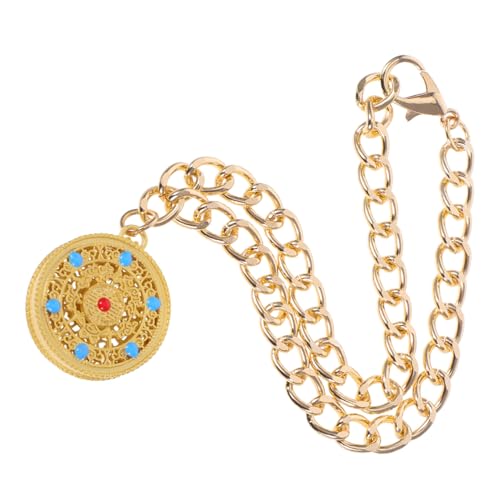 BESTonZON Pet Metall Lock -anhänger Katze Halskette des Neuen Jahres Halskette Mit Hundeanhänger Haustierschmuck Halskette Chinesische Halskette Frühlingsfest -haustierkette Golden von BESTonZON