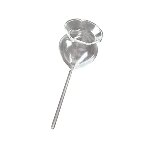 BESTonZON Pflanzenbewässerungsgeräte Automatische Bewässerungsanlage Glas Automatische Bewässerungsanlage Automatischer Waterer Glas Bewässerungsgerät Bewässerung Selbst von BESTonZON