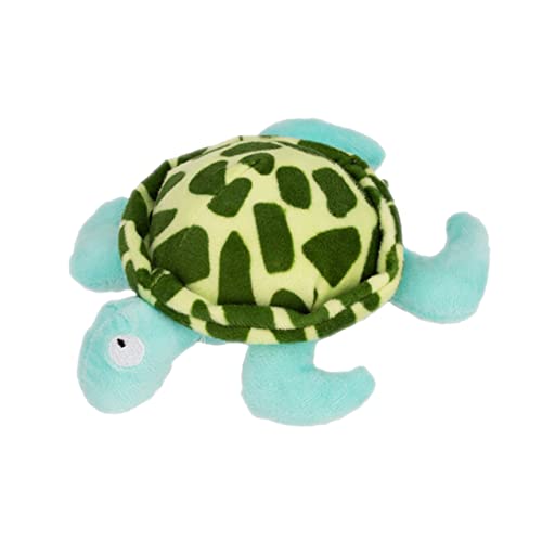 BESTonZON Plüsch Schildkröte Kauspielzeug für Hunde Geräuschspielzeug aus Hochwertigem Plüsch für Beschäftigung und Zahnpflege Grün BESTonZON Plüsch Schildkröte Kauspielzeug für Hunde Geräuschspielzeug aus Hochwertigem Plüsch für Beschäftigung und Zahnpflege Grün von BESTonZON
