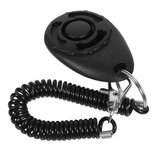 BESTonZON Praktischer Haustier Trainingsklicker mit Elastischem Handgelenkband Hundetraining Clicker und Pfeife für Effektive Welpenerziehung und Hundeerziehung Tragbar BESTonZON Praktischer Haustier Trainingsklicker mit Elastischem Handgelenkband Hundetraining Clicker und Pfeife für Effektive Welpenerziehung und Hundeerziehung Tragbar von BESTonZON