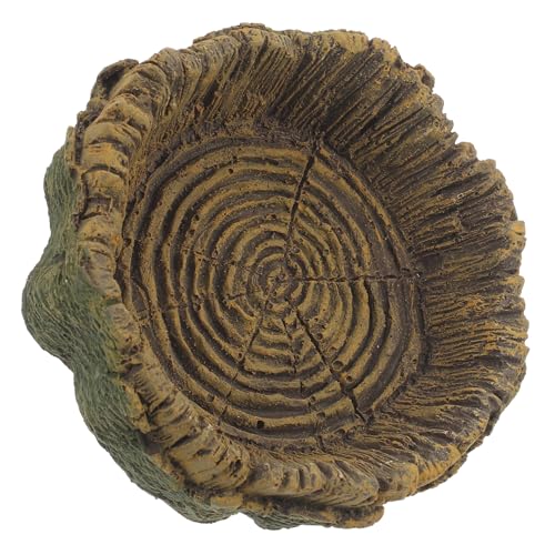 BESTonZON Reptilien Futter und Wassernapf Holzoptik Futterbecken für Eidechsen Schildkröten und Spinnen Leicht zu Reinigen Natürliches Design Ersatz für Terrarien Zubehör BESTonZON Reptilien Futter und Wassernapf Holzoptik Futterbecken für Eidechsen Schildkröten und Spinnen Leicht zu Reinigen Natürliches Design Ersatz für Terrarien Zubehör von BESTonZON