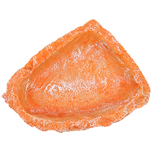 BESTonZON Wassernapf Für Schlangen Und Schildkröten Reptilien-wassernapf Aus Hochwertigem Material Leicht Zu Reinigen Speziellen Rändern Zum Halten Von Futter Für Terrarien Futterspender BESTonZON Wassernapf Für Schlangen Und Schildkröten Reptilien-wassernapf Aus Hochwertigem Material Leicht Zu Reinigen Speziellen Rändern Zum Halten Von Futter Für Terrarien Futterspender von BESTonZON