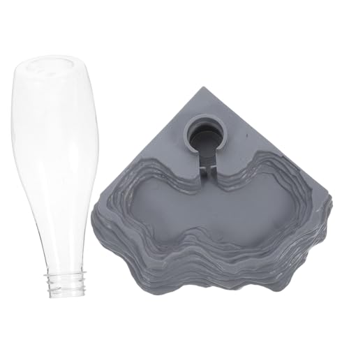 BESTonZON Reptilien Wasserspender Trinkbrunnen für Schildkröten Eidechsen und Reptilien Automatischer Futterspender aus Kunststoff Rutschfestes Design Hohe Dichte für Terrarien Geeignet BESTonZON Reptilien Wasserspender Trinkbrunnen für Schildkröten Eidechsen und Reptilien Automatischer Futterspender aus Kunststoff Rutschfestes Design Hohe Dichte für Terrarien Geeignet von BESTonZON