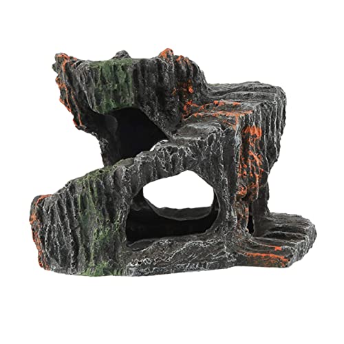 BESTonZON Resin Schildkröten Kletterplattform Terrasseninsel Langlebige Farbechte Aquarium und Reptilien Deko Naturnahe Gestaltung Sicher und Umweltfreundlich Geeignet für Schildkröten BESTonZON Resin Schildkröten Kletterplattform Terrasseninsel Langlebige Farbechte Aquarium und Reptilien Deko Naturnahe Gestaltung Sicher und Umweltfreundlich Geeignet für Schildkröten von BESTonZON