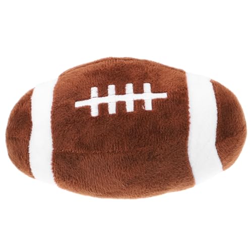 BESTonZON Rugby- für Haustiere Haustierspielzeug Backenzahn beissen Hundeball Kauball für Hunde groß Welpenspielzeug für den Haushalt Beißball für Hunde Zahnstressball Plüsch Kaffee BESTonZON Rugby- für Haustiere Haustierspielzeug Backenzahn beissen Hundeball Kauball für Hunde groß Welpenspielzeug für den Haushalt Beißball für Hunde Zahnstressball Plüsch Kaffee von BESTonZON