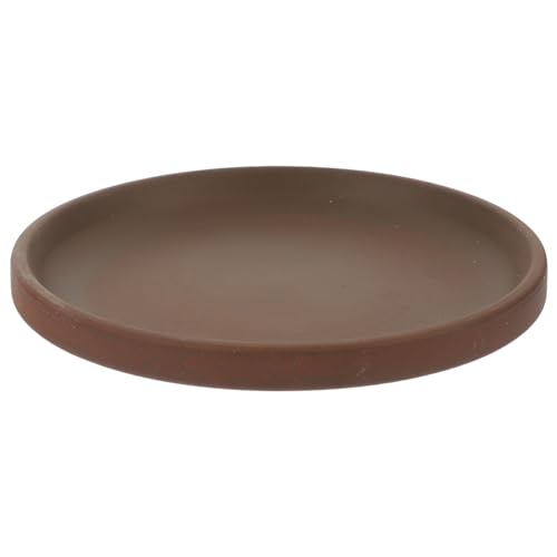 BESTonZON Runde Keramik Blumentopf Untersetzer mit Ablaufschutz Durchmesser für Sauberes Gießen und Pflege von Pflanzen von BESTonZON