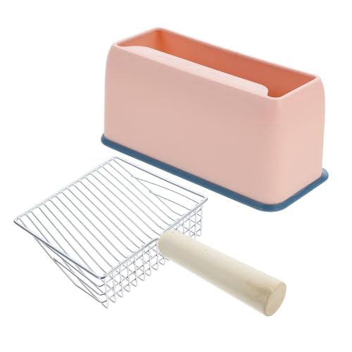 BESTonZON Schaufel Für Katzenstreu Edelstahl -müllschugel Metallstreu Scoop Feine Streuschaufel Katzenschaufel Aus Metall Pooper Scooper Metall Wurfschaufel Katzenstreuschaufel Holz Rosa BESTonZON Schaufel Für Katzenstreu Edelstahl -müllschugel Metallstreu Scoop Feine Streuschaufel Katzenschaufel Aus Metall Pooper Scooper Metall Wurfschaufel Katzenstreuschaufel Holz Rosa von BESTonZON