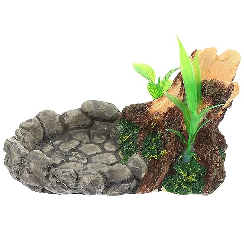 BESTonZON Schildkröten Fütterungsschale Terrarium Wasserschale für Reptilien für Schildkröten und Eidechsen aus Sicherem Korrosionsbeständigem Material BESTonZON Schildkröten Fütterungsschale Terrarium Wasserschale für Reptilien für Schildkröten und Eidechsen aus Sicherem Korrosionsbeständigem Material von BESTonZON