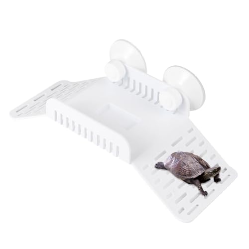 BESTonZON Schildkröten Kletterplattform aus Kunststoff wasserdichte Rampen Dekoration für Aquarien mit Saugnäpfen Multifunktionale Sonnenbade und Futterstation für Reptilien BESTonZON Schildkröten Kletterplattform aus Kunststoff wasserdichte Rampen Dekoration für Aquarien mit Saugnäpfen Multifunktionale Sonnenbade und Futterstation für Reptilien von BESTonZON