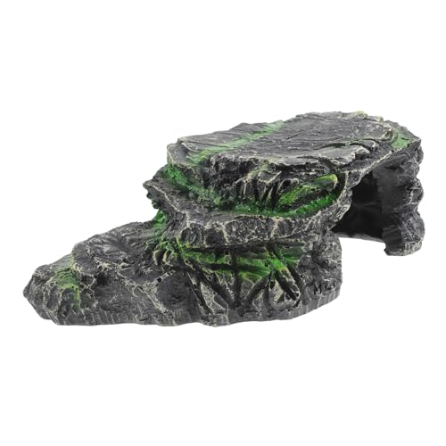 BESTonZON Schildkröten Sonnenplattform Aus Robustem Harz Dekorative Terrarien Dekoration Für Reptilien Und Wasserschildkröten Vielseitig Einsetzbar Spielplatz von BESTonZON