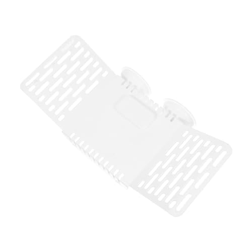 BESTonZON Schildkröten Sonnenplattform mit Saugnapf Kletterrampe für Aquatische Reptilien Einstellbare Basking Plattform für Schildkröten Frösche und Echsen Weiße Schwimmende Dock Dekoration BESTonZON Schildkröten Sonnenplattform mit Saugnapf Kletterrampe für Aquatische Reptilien Einstellbare Basking Plattform für Schildkröten Frösche und Echsen Weiße Schwimmende Dock Dekoration von BESTonZON
