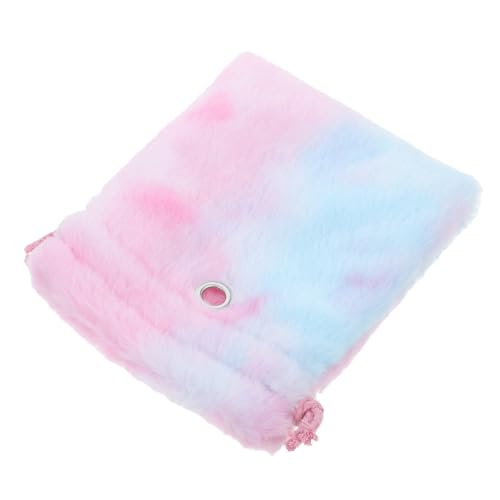 BESTonZON Schlafsack aus Hamsterwolle Warmes Bett für Igel Versteckbeutel für Igel Nistbeutel für Ratten Winterweiches warmes Bett Wintersack für Hamster Korallenvlies Rosa BESTonZON Schlafsack aus Hamsterwolle Warmes Bett für Igel Versteckbeutel für Igel Nistbeutel für Ratten Winterweiches warmes Bett Wintersack für Hamster Korallenvlies Rosa von BESTonZON