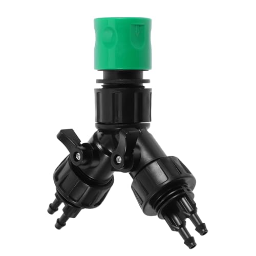 BESTonZON Schlauchverteiler 4 Wege Gartenschlauchverteiler Für 1/4 Schläuche – Tropfbewässerungssystem Teilbewässerungshahnanschluss Für Rasenflächen Blumenbeete Und Höfe BESTonZON Schlauchverteiler 4 Wege Gartenschlauchverteiler Für 1/4 Schläuche – Tropfbewässerungssystem Teilbewässerungshahnanschluss Für Rasenflächen Blumenbeete Und Höfe von BESTonZON