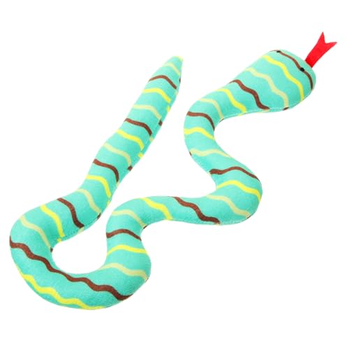 BESTonZON Simulierte Schlangenkatzespielzeug Plüschtiere für Katzen drinnen Spielzeugschlange Sortiert Katzenspielzeug mit Katzenminze für Katzen Light Green Zufällige Farbe BESTonZON Simulierte Schlangenkatzespielzeug Plüschtiere für Katzen drinnen Spielzeugschlange Sortiert Katzenspielzeug mit Katzenminze für Katzen Light Green Zufällige Farbe von BESTonZON