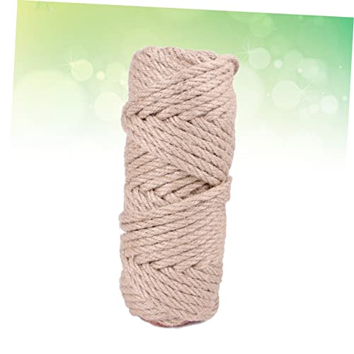 BESTonZON Sisal Hanfseil Kratzbaum Katzen Kratzsäule Zubehör Langlebiges Kletterseil für Katzen Kratzposten Zubehör für und Kletterspaß Zuhause von BESTonZON