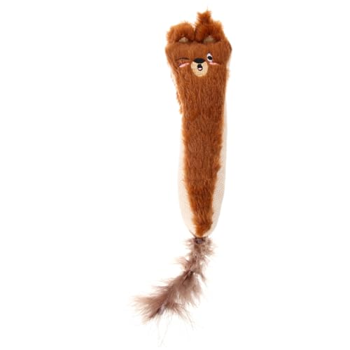 BESTonZON Sisar Paper Cat Toy Kätzchen Mäuse Für Stofftiere Interaktive Katze Katzenmausspielzeug Katze Ausgestopfte Tiere Backenzahn Plüsch Hellbraun BESTonZON Sisar Paper Cat Toy Kätzchen Mäuse Für Stofftiere Interaktive Katze Katzenmausspielzeug Katze Ausgestopfte Tiere Backenzahn Plüsch Hellbraun von BESTonZON