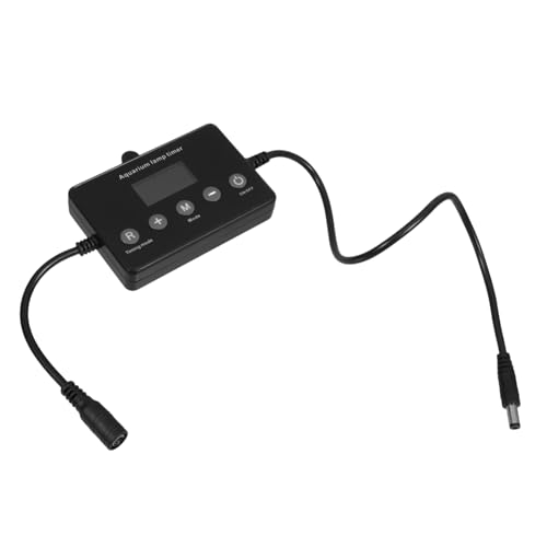 BESTonZON Smart LED Aquarium Steuergerät mit Timer Einstellbarer Helligkeit LCD Display Flimmerfrei Kompatibel mit LED Beleuchtung für Fischbecken und Pflanzenlichtsteuerung BESTonZON Smart LED Aquarium Steuergerät mit Timer Einstellbarer Helligkeit LCD Display Flimmerfrei Kompatibel mit LED Beleuchtung für Fischbecken und Pflanzenlichtsteuerung von BESTonZON