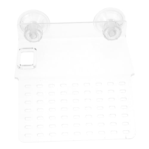 BESTonZON Sonnenplattform für Schildkröten Transparente Ruheterrasse mit Saugnäpfen für Aquarien und Wasserreptilien Fördert das Sonnenbaden Gesundheit Ihrer von BESTonZON