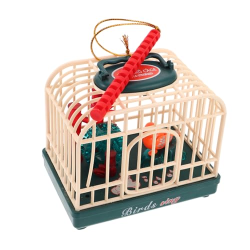 BESTonZON Sprachkontrollierter Vogelkäfig Elektronisches Vogelspielzeug Künstliches Vogelspielzeug Zwitschernder Vogel Sprechendes Vogelspielzeug Für Lustiges Blue Plastik BESTonZON Sprachkontrollierter Vogelkäfig Elektronisches Vogelspielzeug Künstliches Vogelspielzeug Zwitschernder Vogel Sprechendes Vogelspielzeug Für Lustiges Blue Plastik von BESTonZON