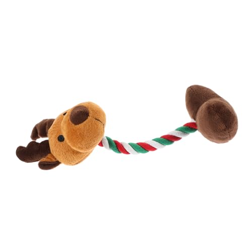 BESTonZON Stimmproduzierendes Plüschspielzeug Weihnachtskauspielzeug Weihnachtsspielzeug Hundewelpenspielzeug Zum Hundespielzeug Interaktives Elchspielzeug Für Kleine Hunde BESTonZON Stimmproduzierendes Plüschspielzeug Weihnachtskauspielzeug Weihnachtsspielzeug Hundewelpenspielzeug Zum Hundespielzeug Interaktives Elchspielzeug Für Kleine Hunde von BESTonZON