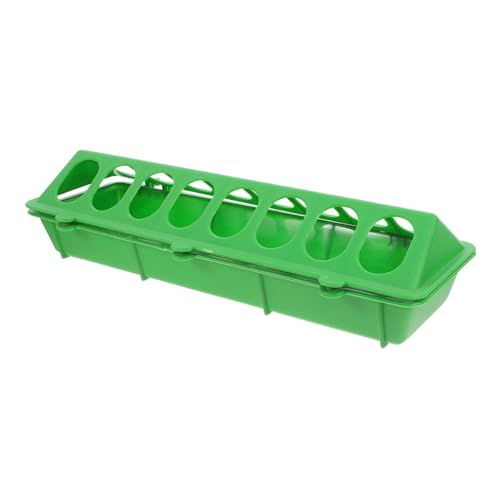 BESTonZON Taubenfutterbox Vogel Kleiner Geflügelfutterautomat Kleines Futtertablett Tauben-hühnerfutterautomat Taube Gericht Papagei Gericht Futterhalter Für Tauben Plastik Green BESTonZON Taubenfutterbox Vogel Kleiner Geflügelfutterautomat Kleines Futtertablett Tauben-hühnerfutterautomat Taube Gericht Papagei Gericht Futterhalter Für Tauben Plastik Green von BESTonZON