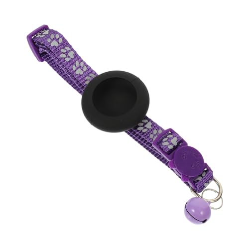 BESTonZON Tracerhalter Katzenkragen Für Haustiere Einstellbar Reflektierend Aus Hochwertigem Mit Glöckchen Sicherer Bruchsicherung Für Katzen Und Kleine von BESTonZON