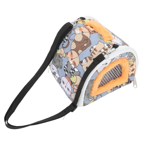 BESTonZON Tragbare Kleintier Tasche für Hamster und Meerschweinchen Große Kapazität Atmungsaktiv mit Abnehmbarem Schultergurt und Handgriff für Outdoor und Reisen Komfortabel und Praktisch BESTonZON Tragbare Kleintier Tasche für Hamster und Meerschweinchen Große Kapazität Atmungsaktiv mit Abnehmbarem Schultergurt und Handgriff für Outdoor und Reisen Komfortabel und Praktisch von BESTonZON