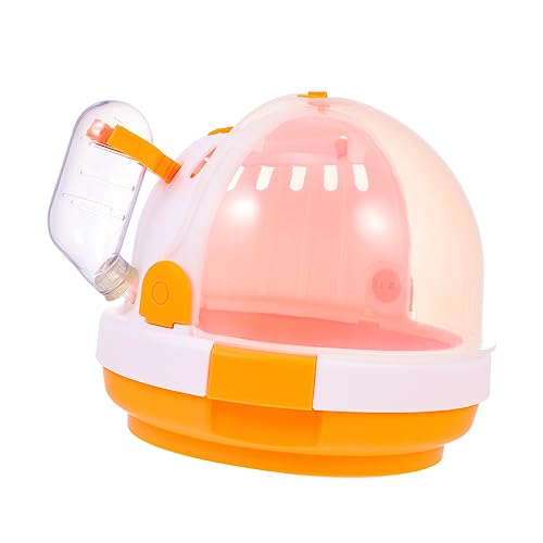 BESTonZON Tragbarer Hamsterkäfig Für Reisen Reinigen Für Hamster Zwerkaninchen Und Andere Kleintiere Mit Praktischem von BESTonZON
