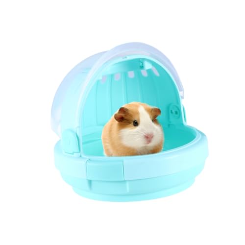 BESTonZON Tragbarer Hamsterträger Für Kleine Transportkäfig Mit Belüftungslöchern Für Sicheres Reisen Im Freien Für Kurze Ausflüge Und Haustierzubehör von BESTonZON