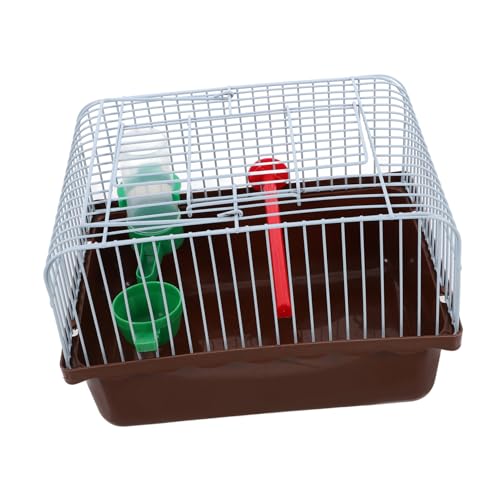 BESTonZON Tragbarer Nymphensittichkäfig Für Turteltauben Geräumiger Vogelkäfig Mit Sitzstange Futterbox Und Tränke Kompakter Vogelträger Für Reisen Und Ausflüge von BESTonZON
